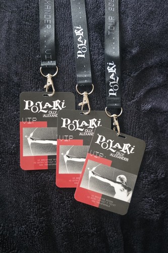 Olly alexander vip lanyards - alexander,