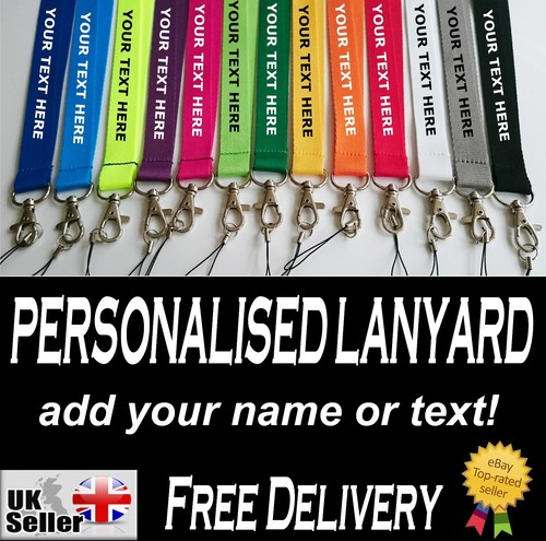 Printed plain lanyard - or,