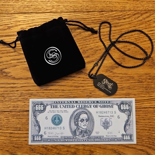 Ghost vip official dog - official, tag