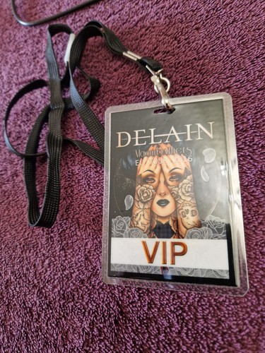 Delain lanyard vip - delain,
