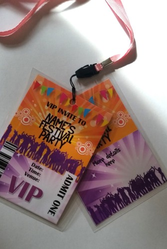 Personalised festival party - personalised,